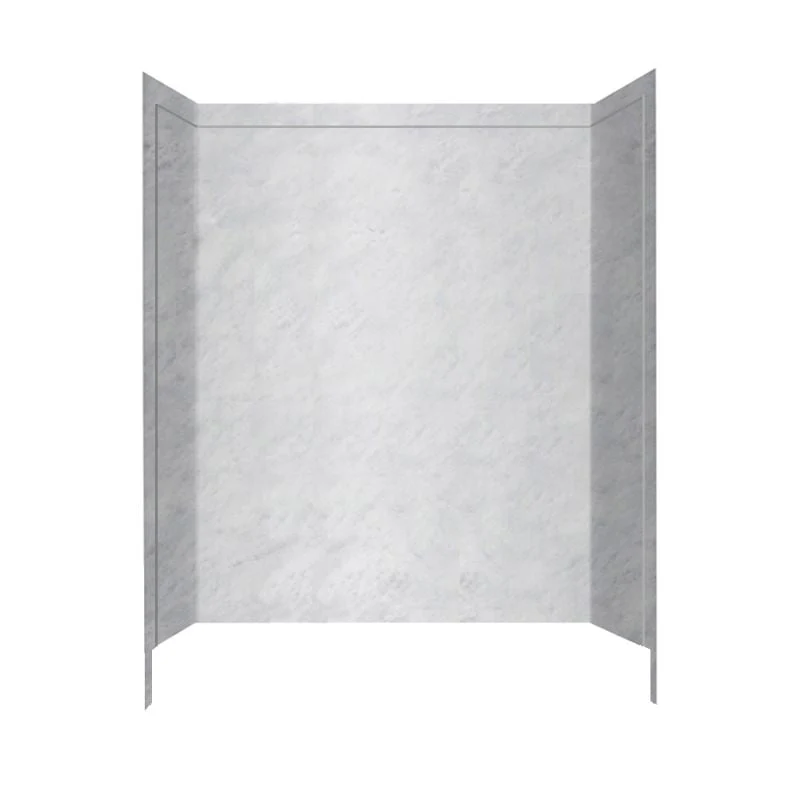 32 x 60 x 60 Swanstone Bathtub Wall Kit With Molded Trim - Image 10