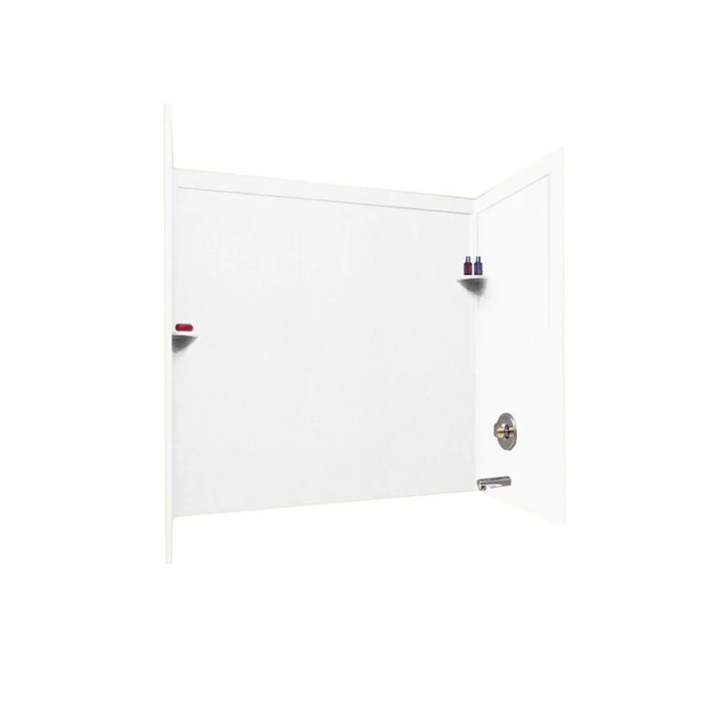 32 x 60 x 60 Swanstone Bathtub Wall Kit With Molded Trim - Image 11
