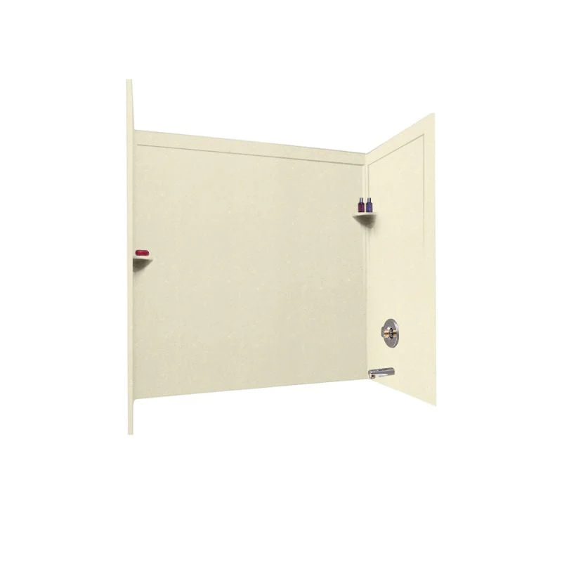 32 x 60 x 60 Swanstone Bathtub Wall Kit With Molded Trim - Image 9