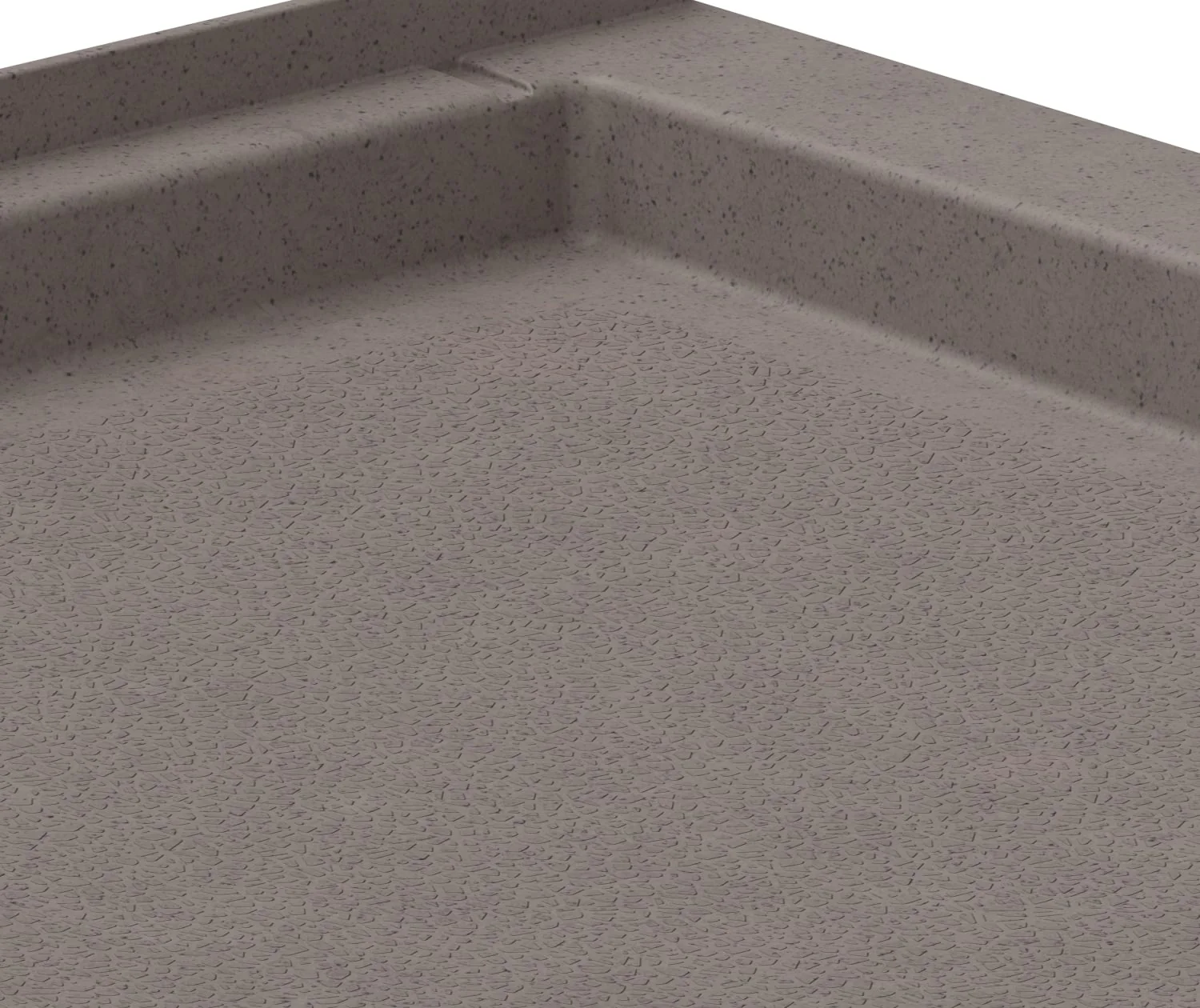34" x 60" Swanstone Solid Surface Single Threshold Shower Base - Image 14