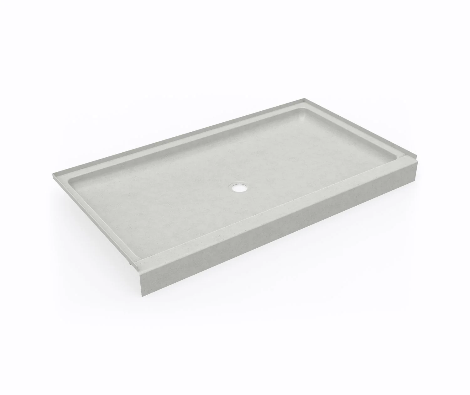 34" x 60" Swanstone Solid Surface Single Threshold Shower Base - Image 18