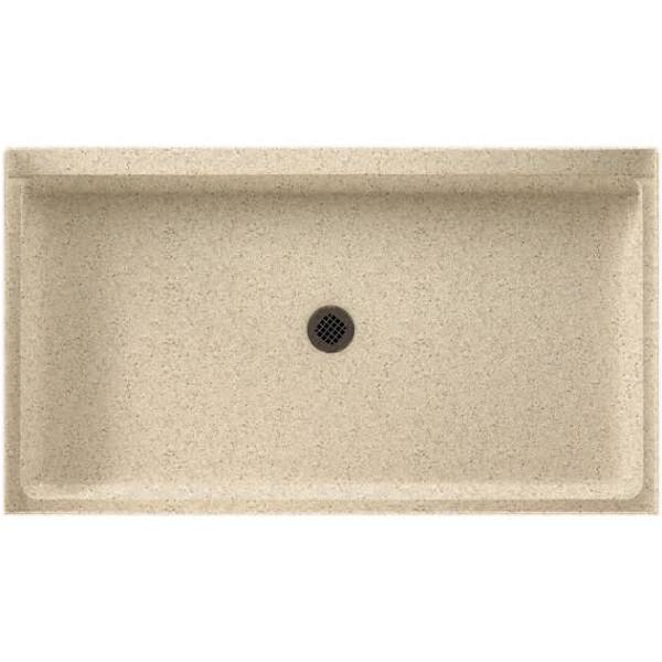 34" x 60" Swanstone Solid Surface Single Threshold Shower Base - Image 20