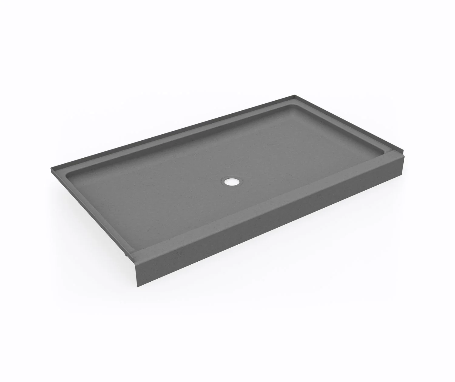 34" x 60" Swanstone Solid Surface Single Threshold Shower Base - Image 7