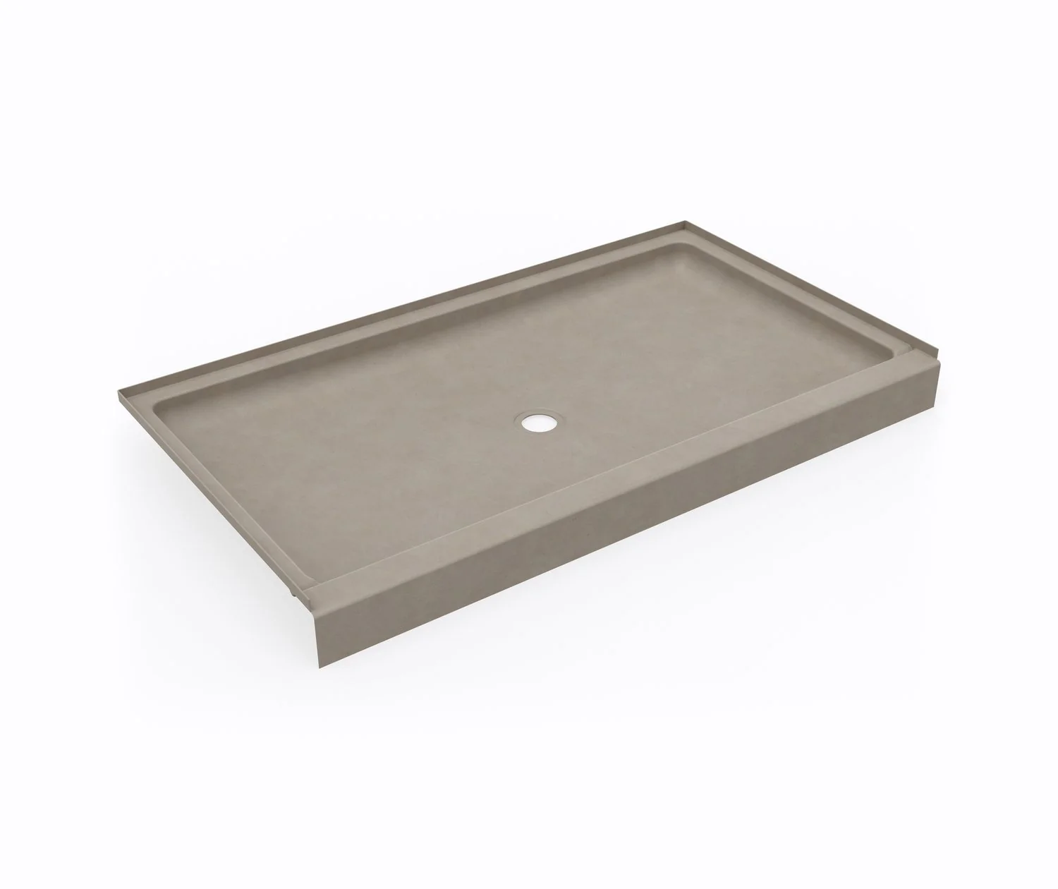 34" x 60" Swanstone Solid Surface Single Threshold Shower Base - Image 8