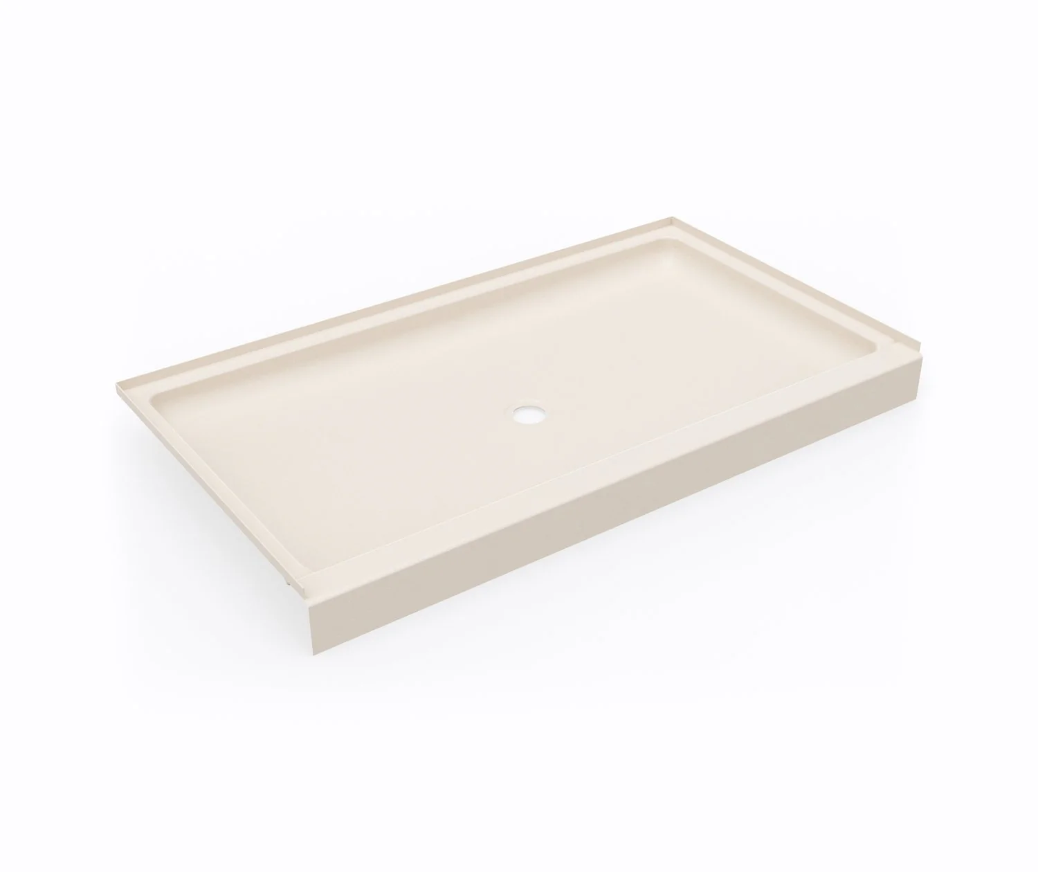 34" x 60" Swanstone Solid Surface Single Threshold Shower Base - Image 9