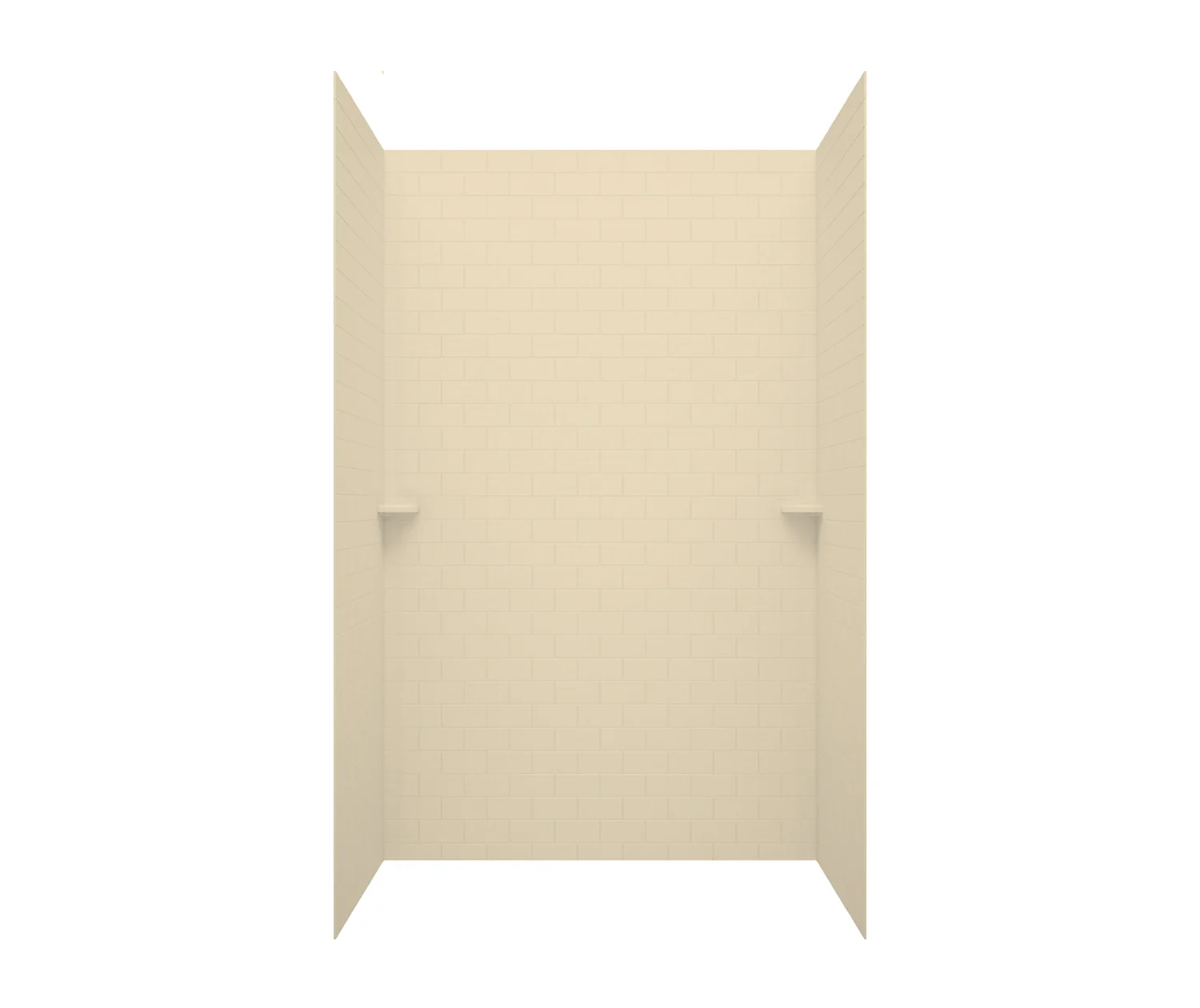 36-In x 62-In x 96-In Swanstone 3x6 Subway Tile Shower Wall Kit - Image 10
