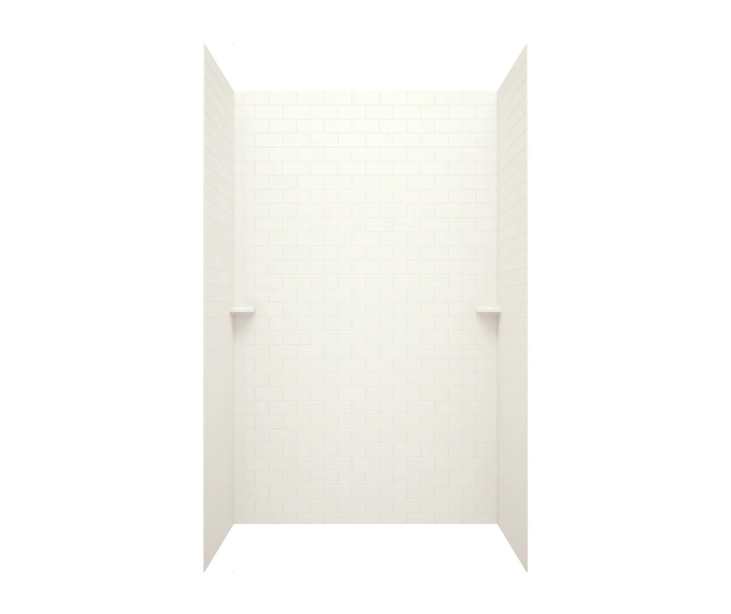 36-In x 62-In x 96-In Swanstone 3x6 Subway Tile Shower Wall Kit - Image 3