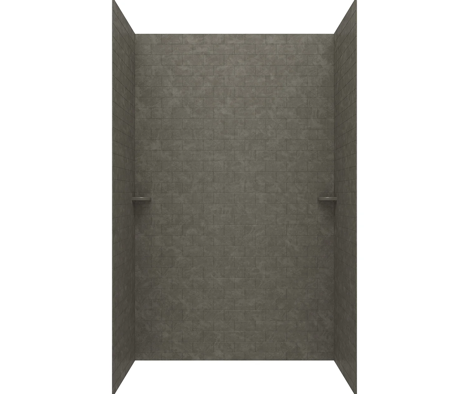 36-In x 62-In x 96-In Swanstone 3x6 Subway Tile Shower Wall Kit - Image 8