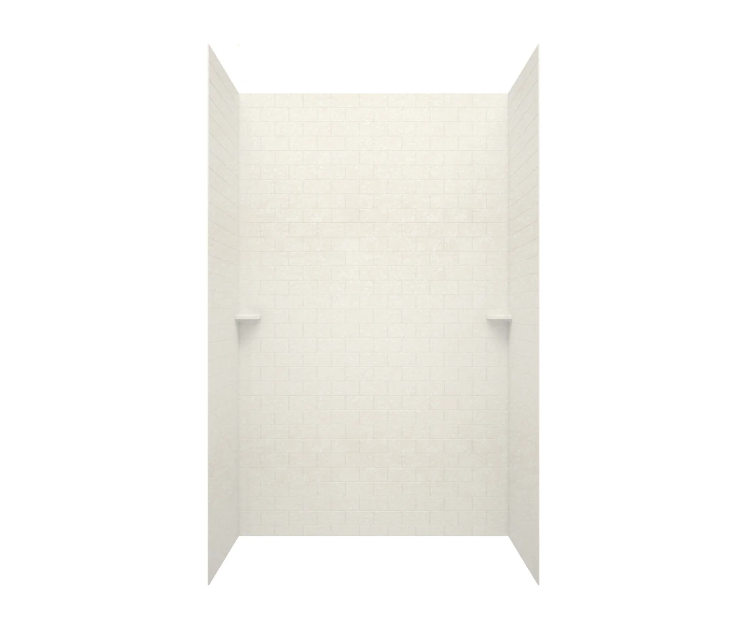 36-In x 62-In x 96-In Swanstone 3x6 Subway Tile Shower Wall Kit - Image 9