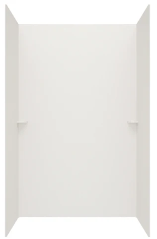 36-In x 62-In x 96-In Swanstone Solid Surface Shower Wall Kit - Image 31