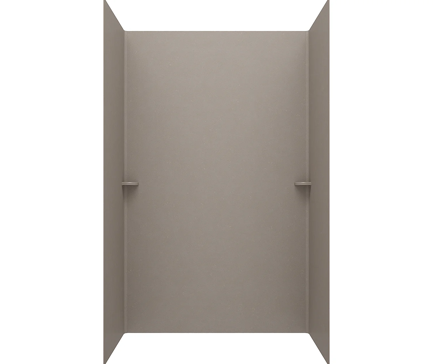 36-In x 62-In x 96-In Swanstone Solid Surface Shower Wall Kit - Image 9