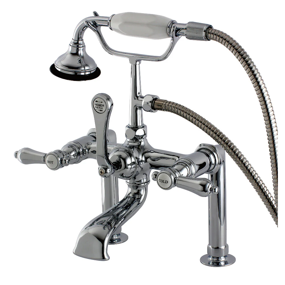 Aqua Vintage AE103T5BAL Heirloom Deck Mount Clawfoot Tub Faucet - Image 3