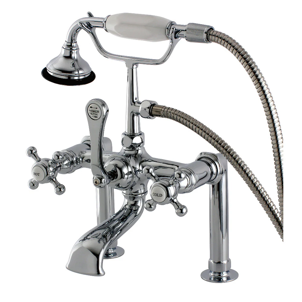 Aqua Vintage AE103T8BX English Country Deck Mount Clawfoot Tub Faucet - Image 3