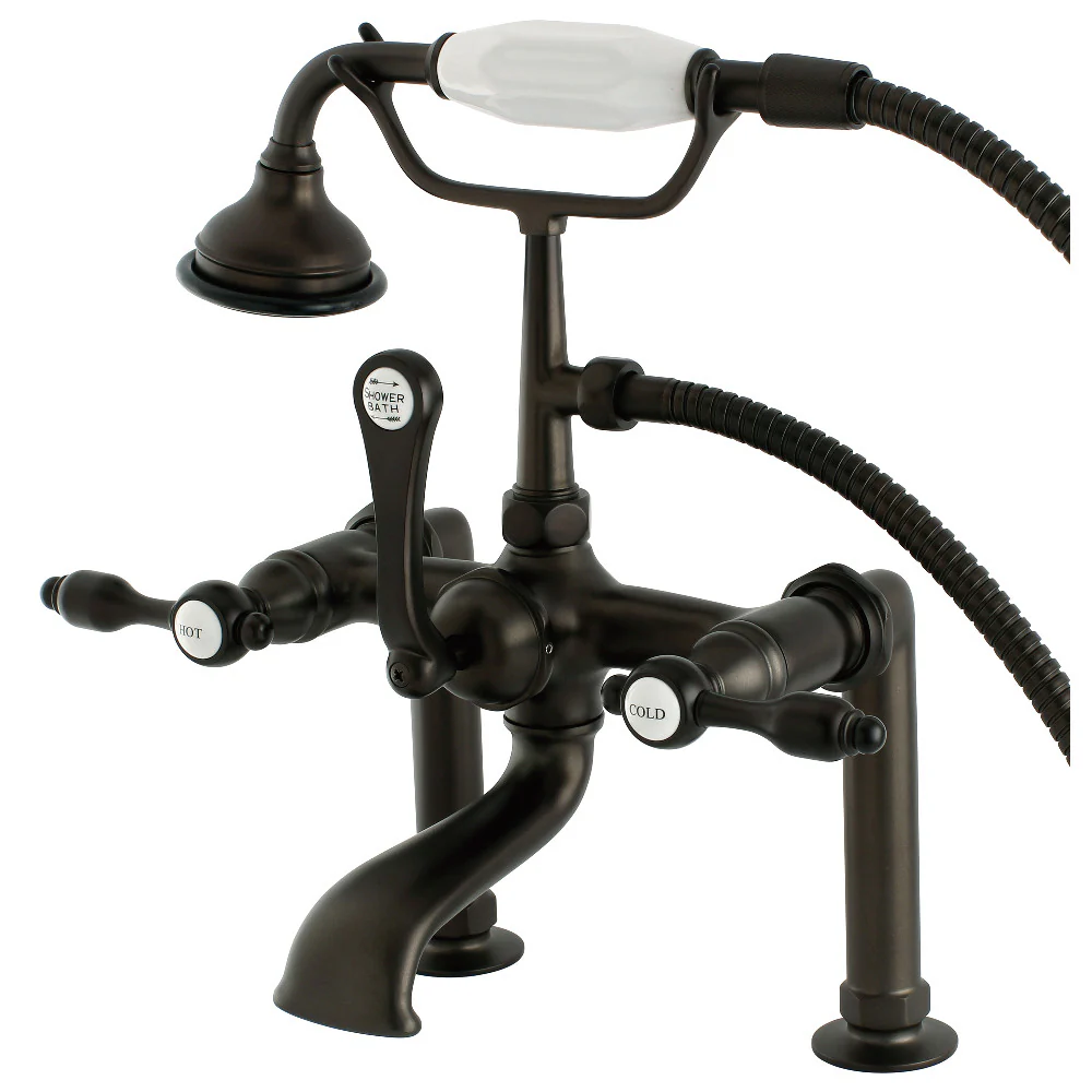 Aqua Vintage AE104T1TAL Tudor Deck Mount Clawfoot Tub Faucet - Image 3