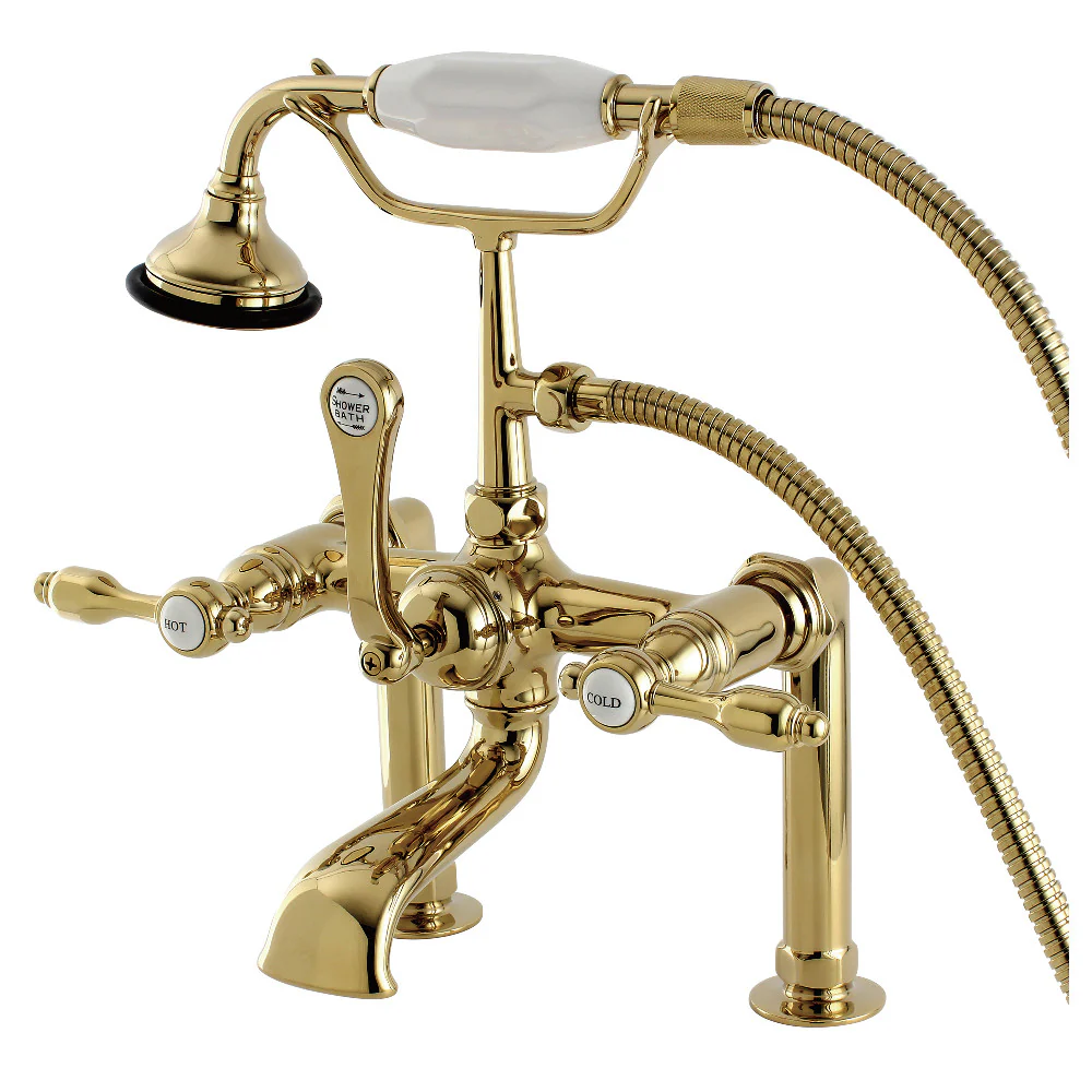 Aqua Vintage AE104T1TAL Tudor Deck Mount Clawfoot Tub Faucet - Image 4