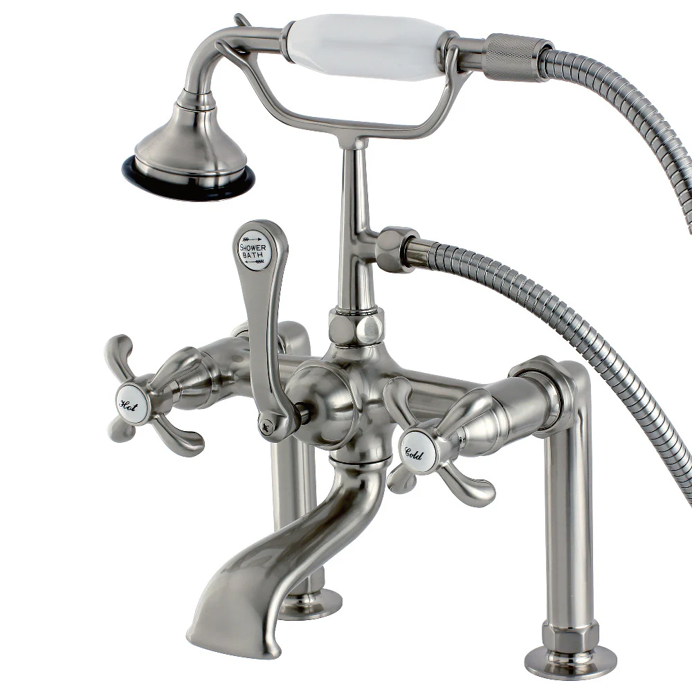 Aqua Vintage AE103T5TX French Country Deck Mount Clawfoot Tub Faucet - Image 3