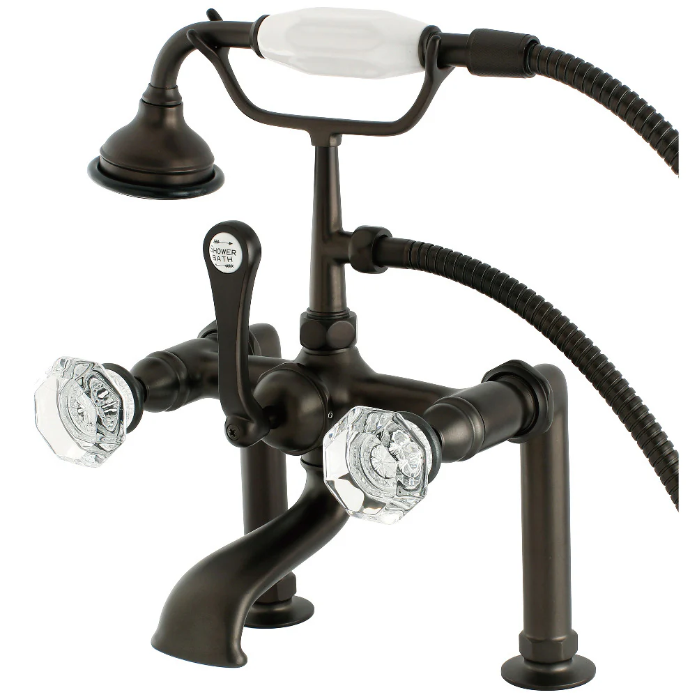 Aqua Vintage AE103T2WCL Celebrity Deck Mount Clawfoot Tub Faucet - Image 3