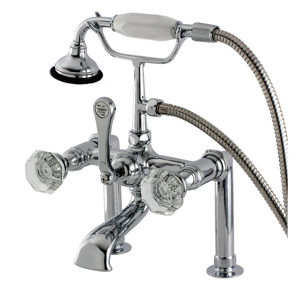 Aqua Vintage AE103T2WCL Celebrity Deck Mount Clawfoot Tub Faucet - Image 4