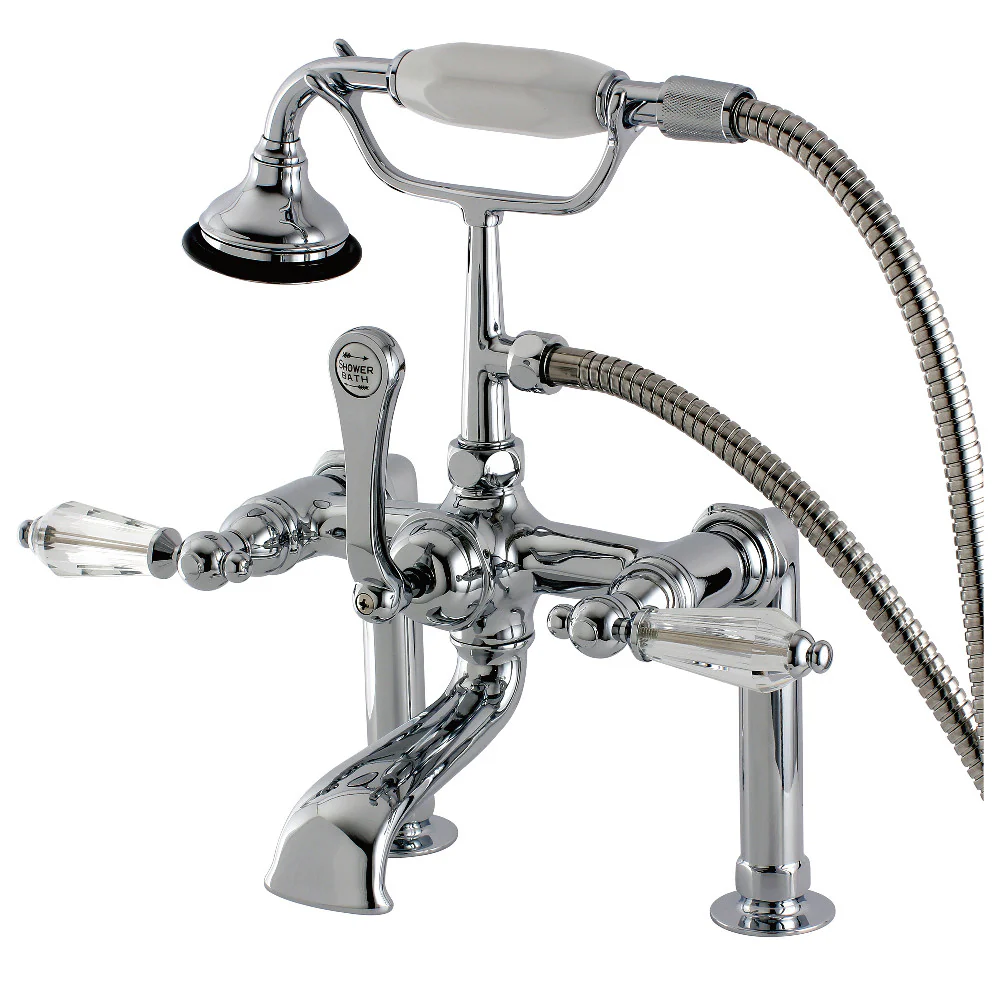 Aqua Vintage AE103T0WLL Wilshire Deck Mount Clawfoot Tub Faucet - Image 3