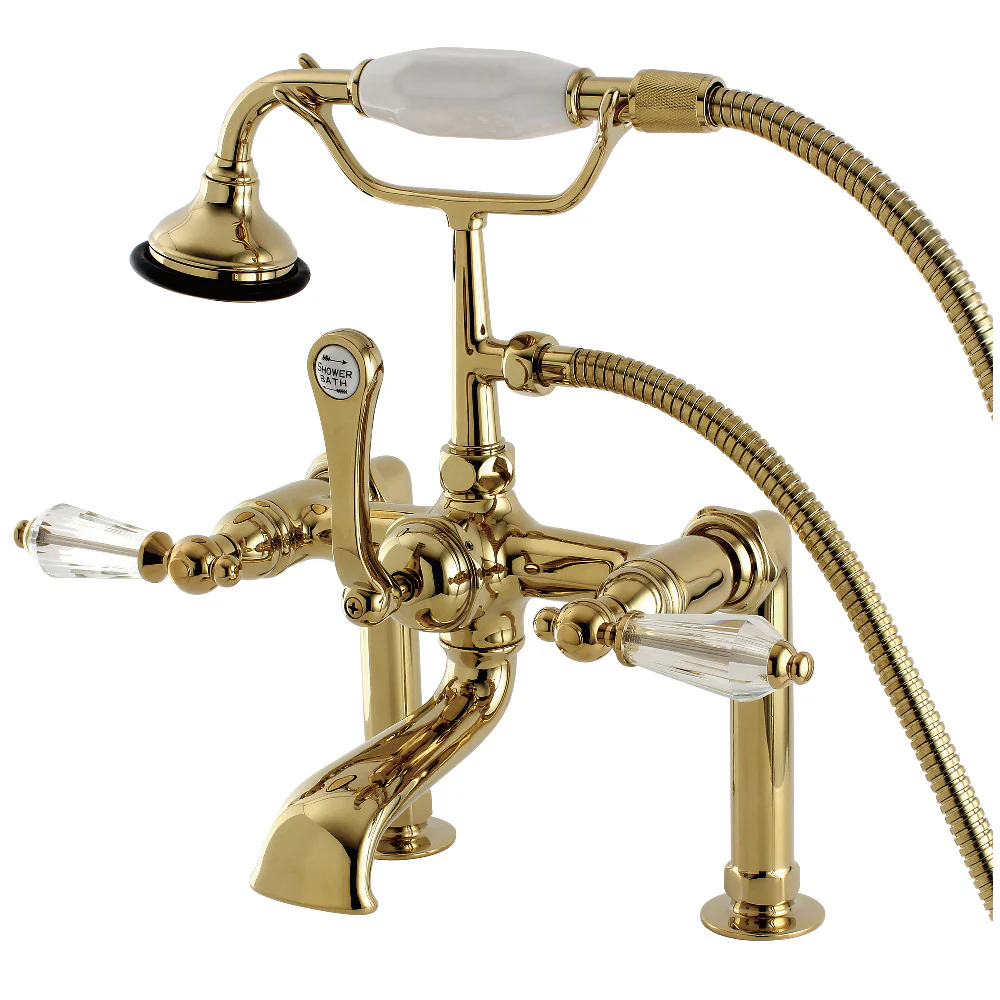 Aqua Vintage AE103T0WLL Wilshire Deck Mount Clawfoot Tub Faucet - Image 4