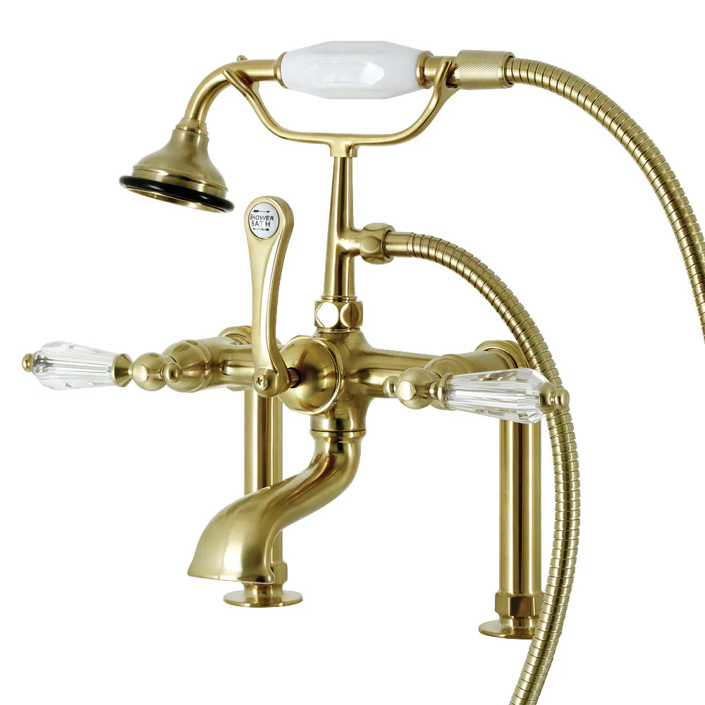 Aqua Vintage AE103T0WLL Wilshire Deck Mount Clawfoot Tub Faucet - Image 6