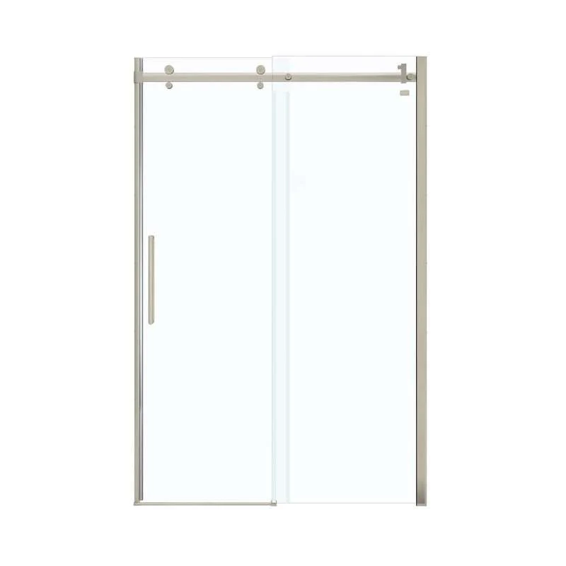 Frameless Slider Alcove Shower Door With Clear Glass Max Halo 44.5-47in X 78.75in - Image 7