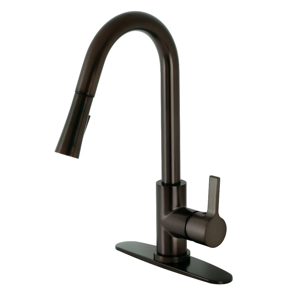 Gourmetier LS8680CTL Continental Single-Handle Pull-Down Kitchen Faucet - Image 3