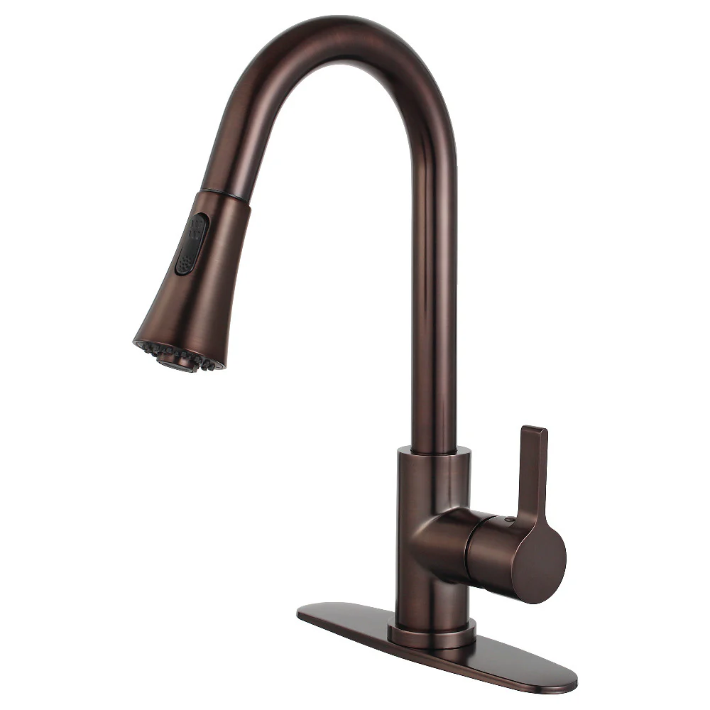 Gourmetier LS8723CTL Continental Single-Handle Pull-Down Kitchen Faucet - Image 5