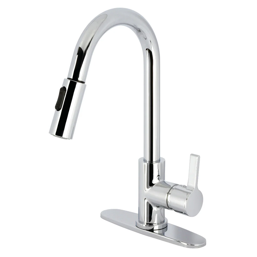 Gourmetier LS8783CTL Continental Single-Handle Pull-Down Kitchen Faucet - Image 4