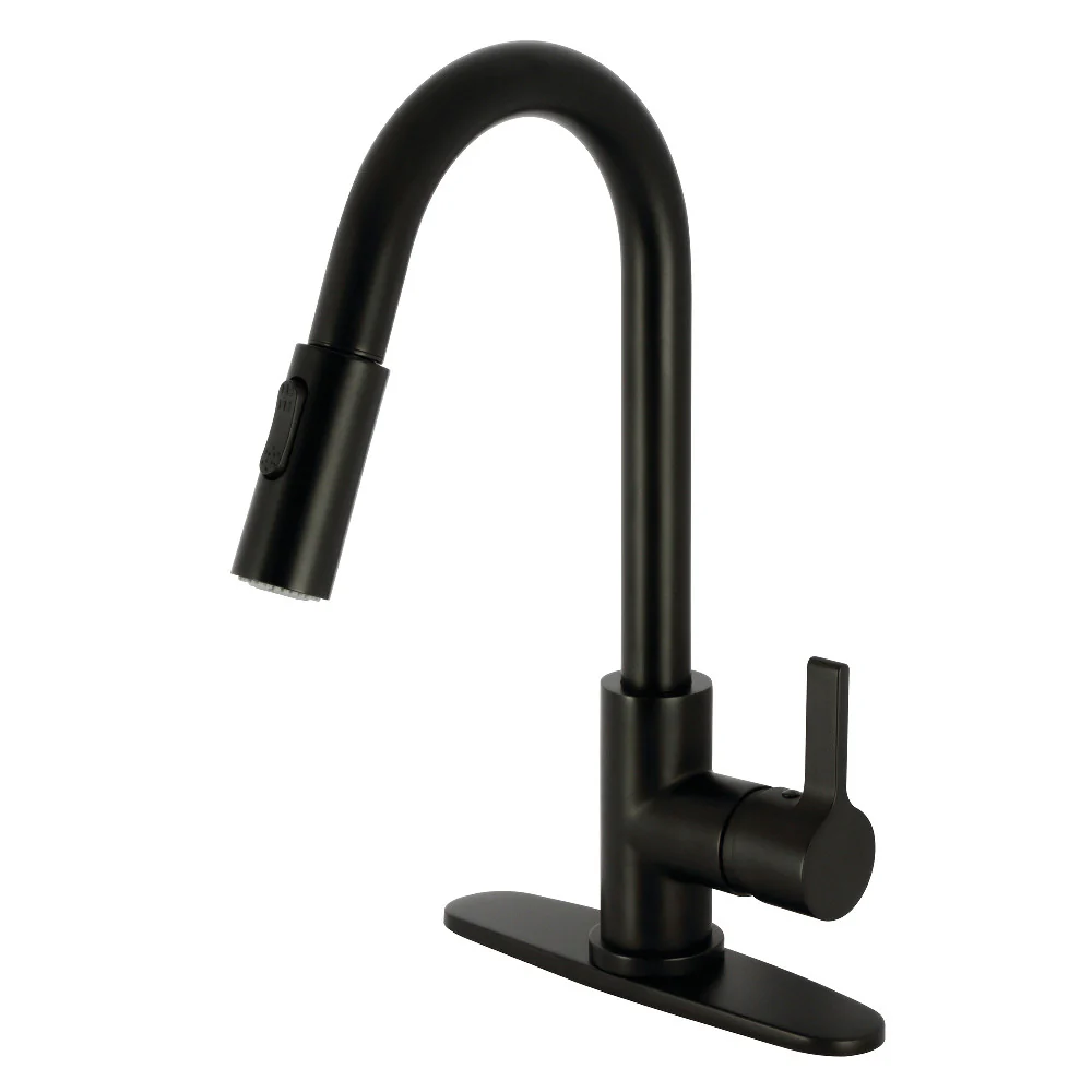 Gourmetier LS8783CTL Continental Single-Handle Pull-Down Kitchen Faucet - Image 5