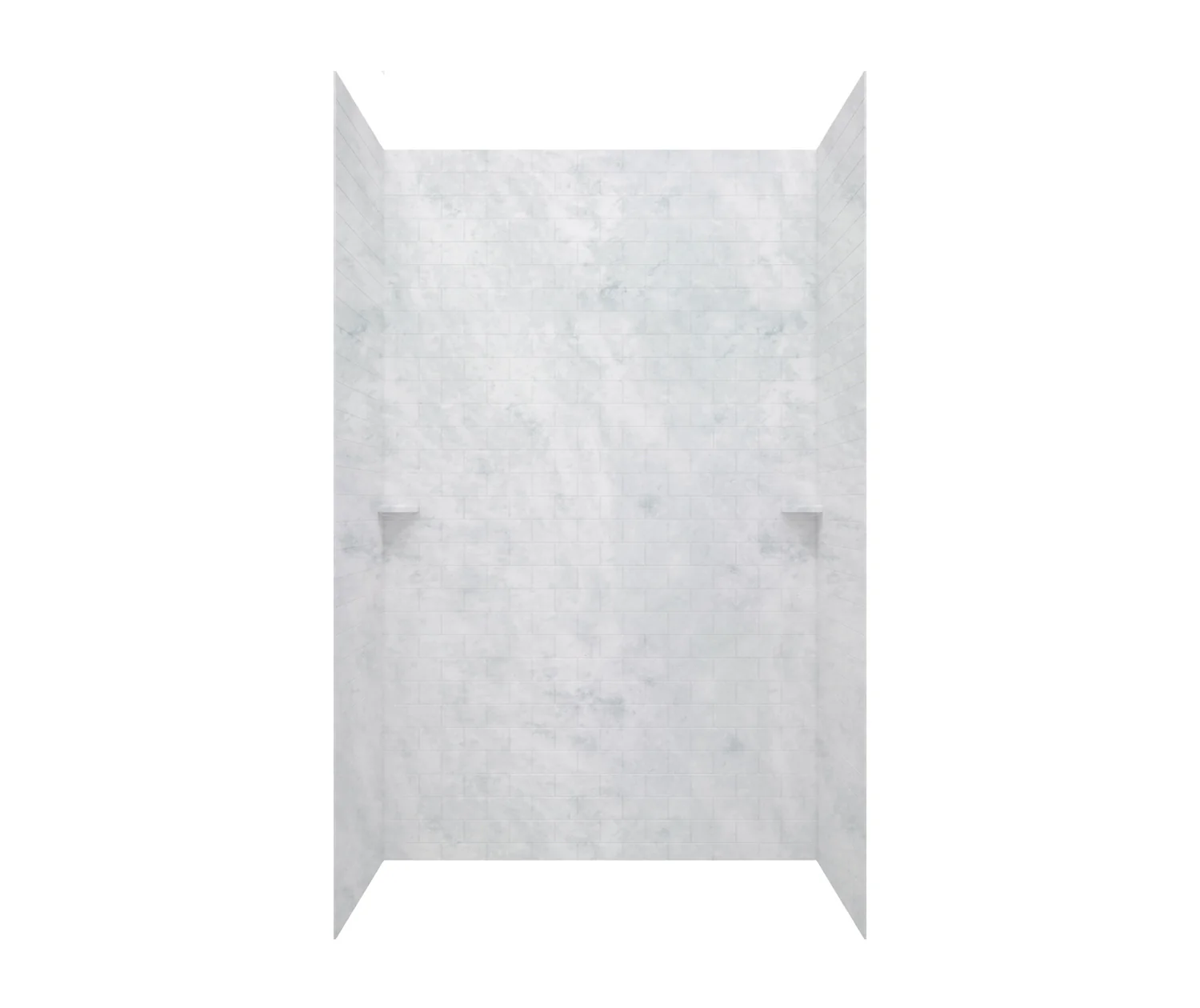 Swanstone 3x6 Subway Tile 36 X 62 X 72 Wall Kit - Image 3