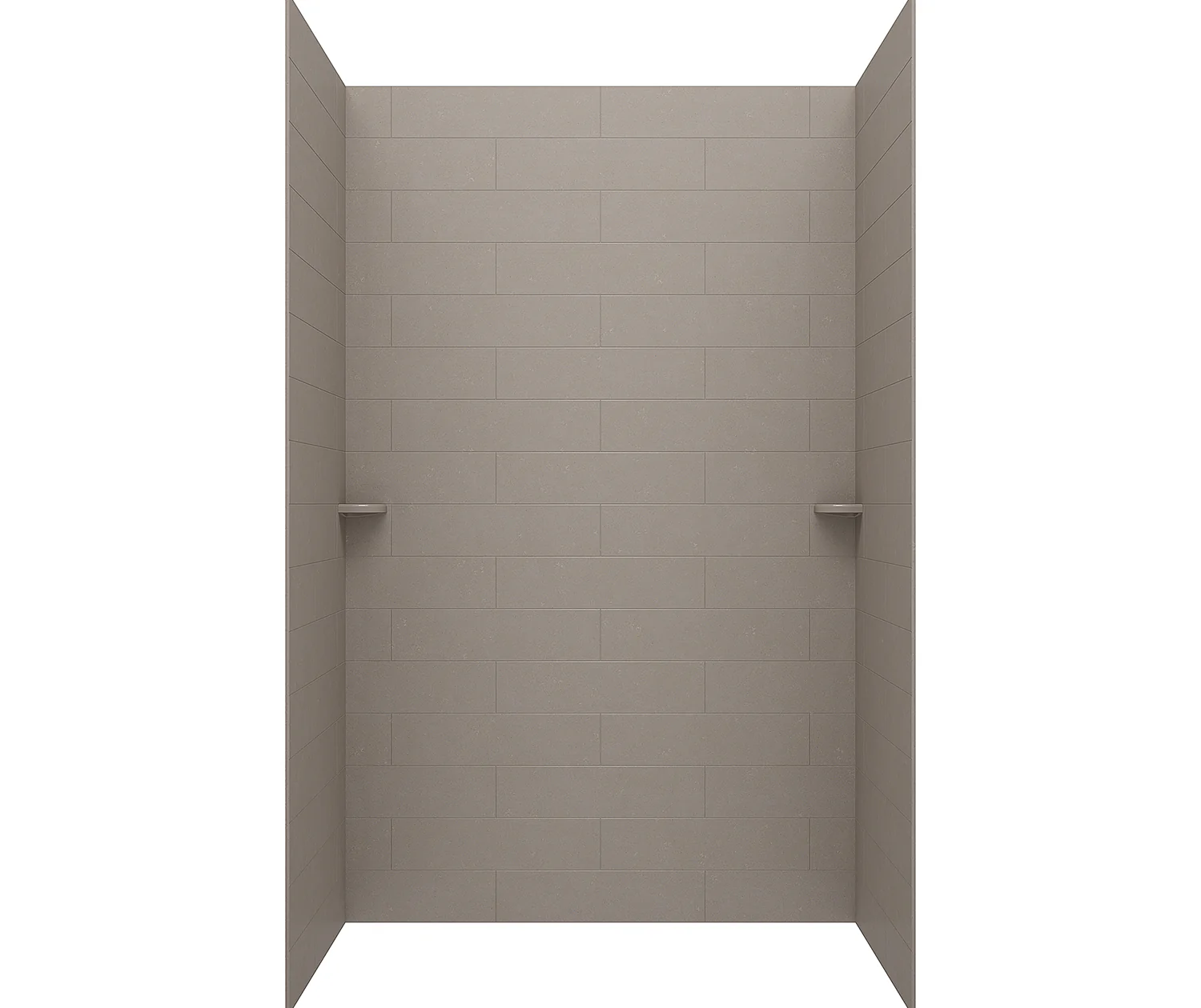 Swanstone Modern Subway Tile Bathtub and Shower Wall Kit - Image 12