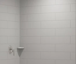 Swanstone Modern Subway Tile Bathtub and Shower Wall Kit - Image 3