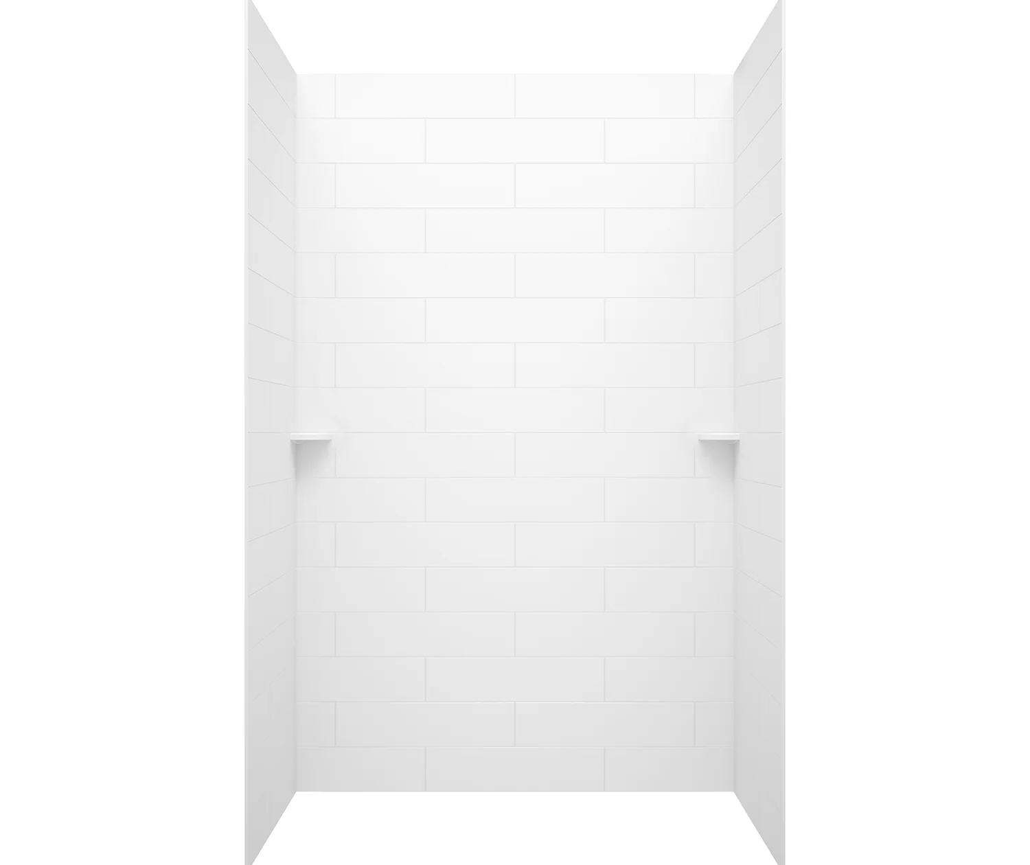 Swanstone Modern Subway Tile Bathtub and Shower Wall Kit - Image 42