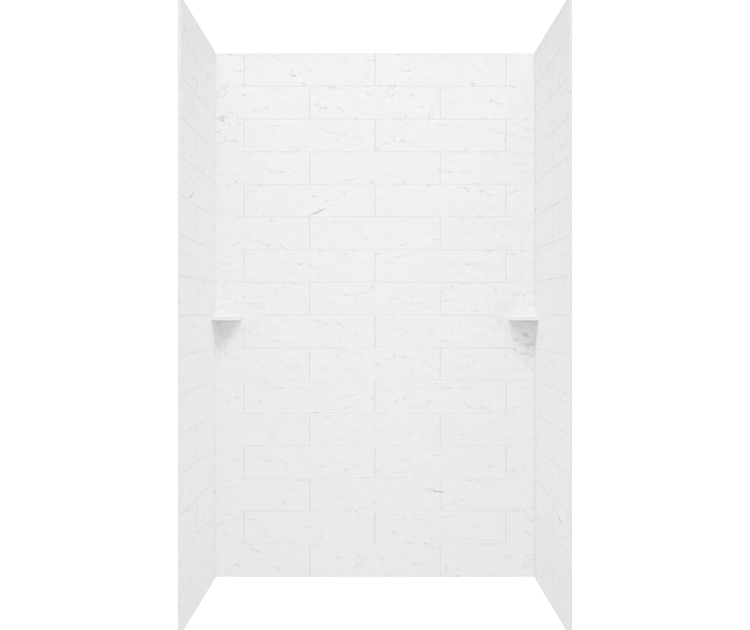 Swanstone Modern Subway Tile Bathtub and Shower Wall Kit - Image 45