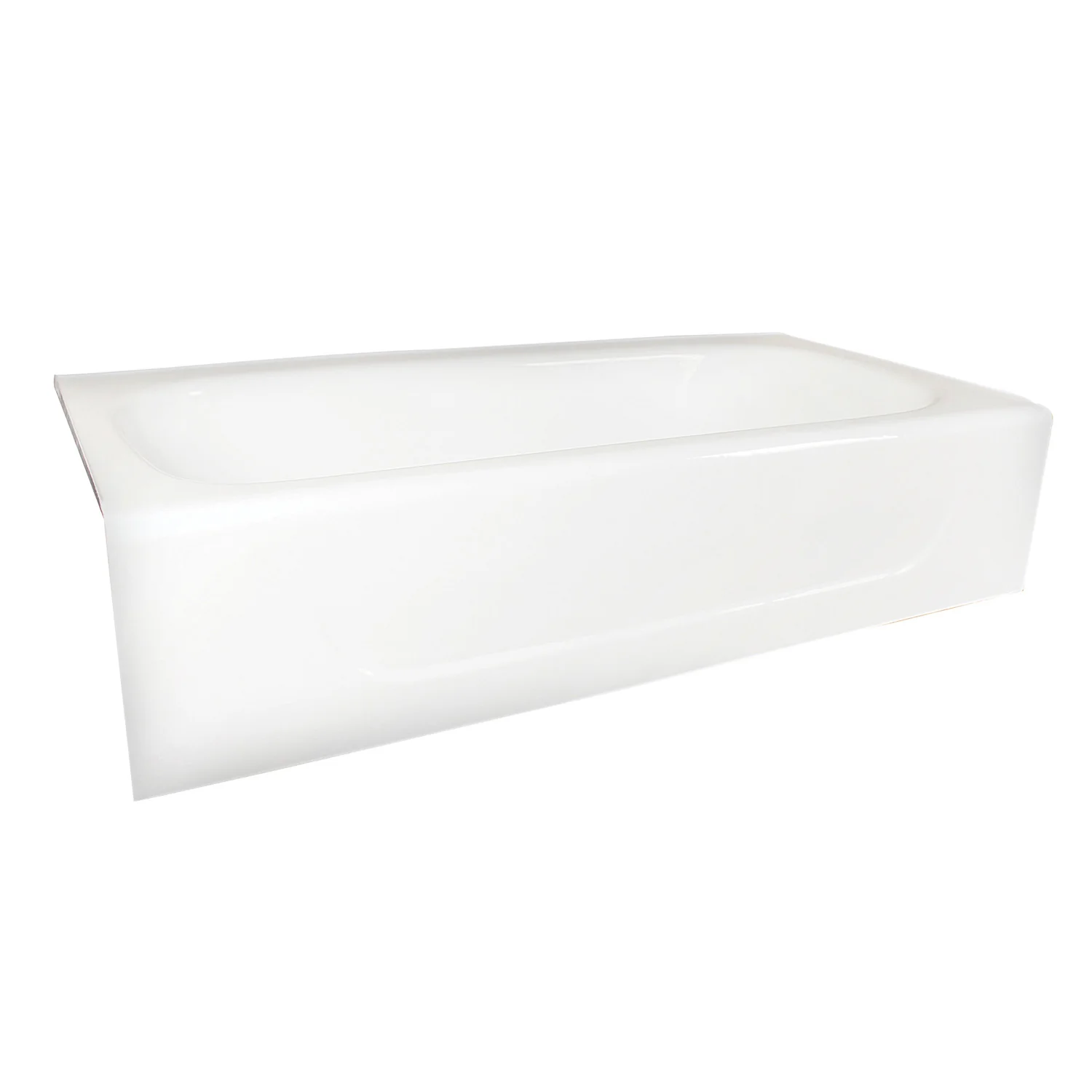 Aqua Eden VCTAP603015L Cast Iron Alcove Bath Tub 60 x 30 x 15 - Image 4