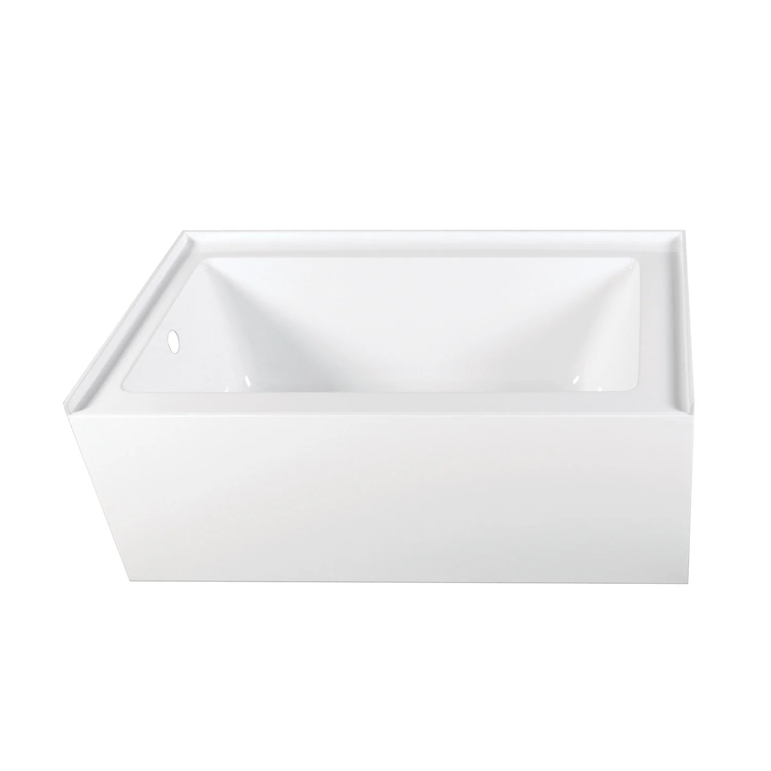 Aqua Eden VTAP603222L Alcove Bath Tub (L)60"x (W)32" x (H)21-5/8" - Image 7