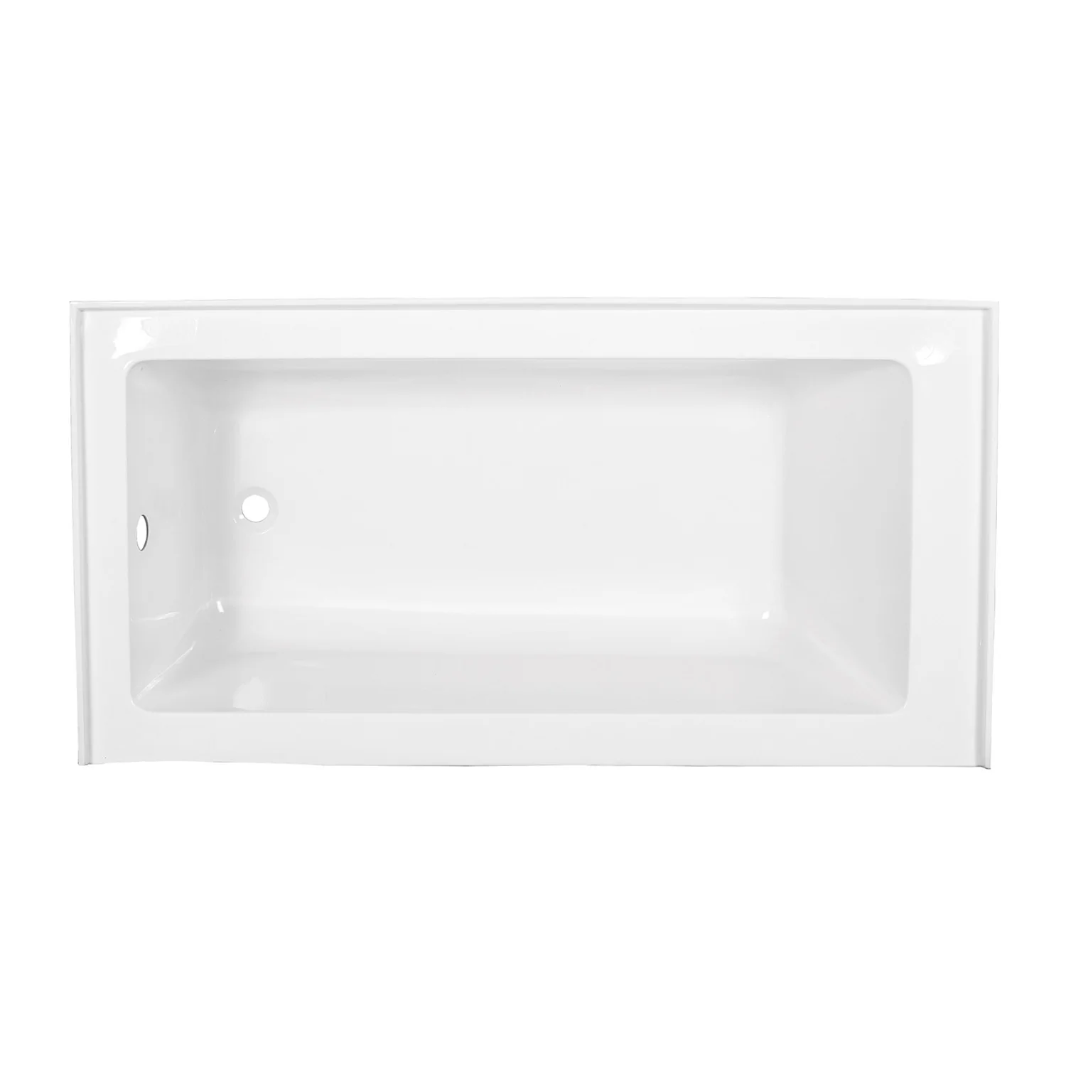 Aqua Eden VTAP603222L Alcove Bath Tub (L)60"x (W)32" x (H)21-5/8" - Image 8