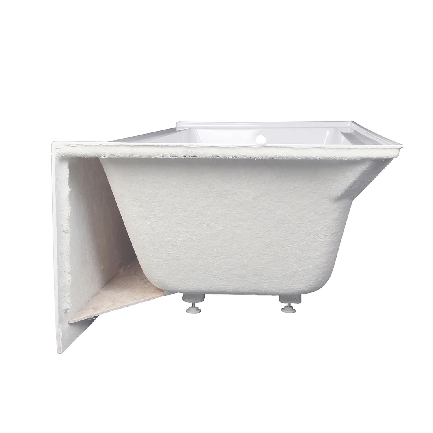 Aqua Eden VTAP663222L Alcove Bathtub (L)66"x (W)32" x (H)20-1/2" - Image 7