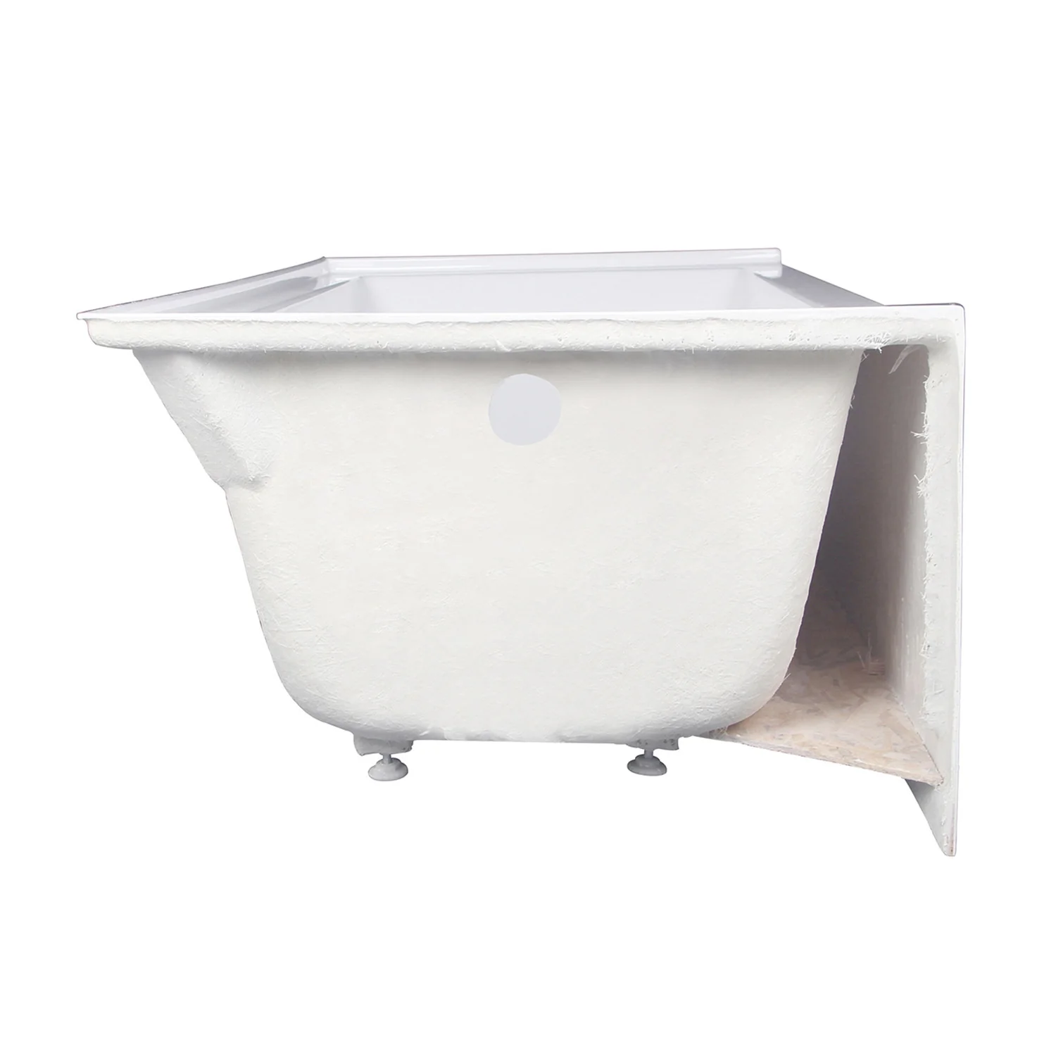 Aqua Eden VTAP663222L Alcove Bathtub (L)66"x (W)32" x (H)20-1/2" - Image 8