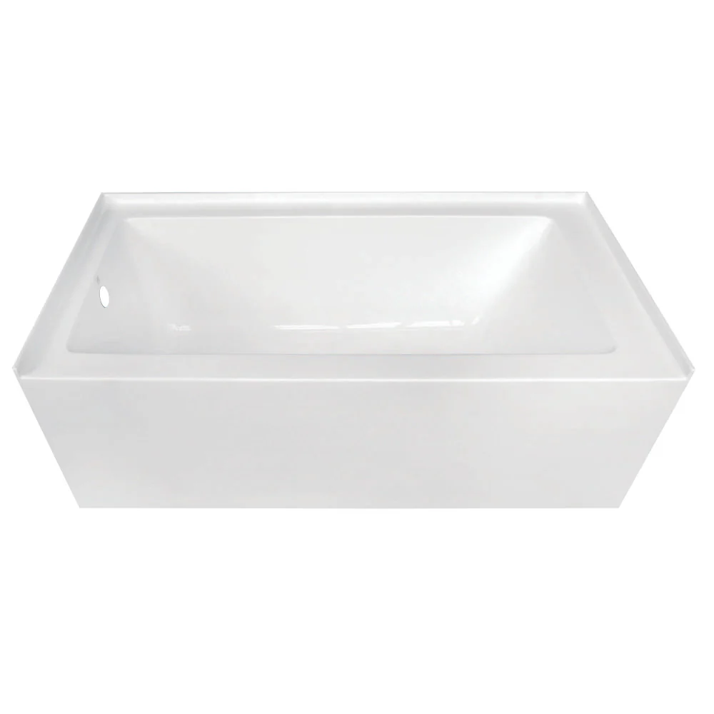Aqua Eden VTDE603122X-P 60-INCH Acrylic Regular Alcove Tub - Image 3